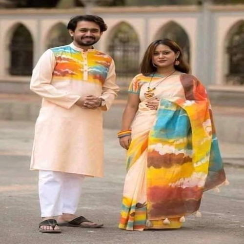 hand paint couple dress 3 | Products | B Bazar | A Big Online Market Place and Reseller Platform in Bangladesh