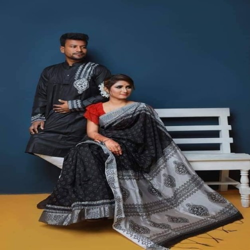Block Print Couple Dress-42 | Products | B Bazar | A Big Online Market Place and Reseller Platform in Bangladesh