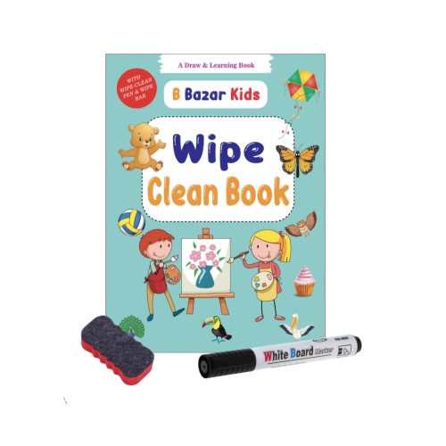 B Bazar Wipe Clean Book (1:1) 1Pcs Pack | Products | B Bazar | A Big Online Market Place and Reseller Platform in Bangladesh