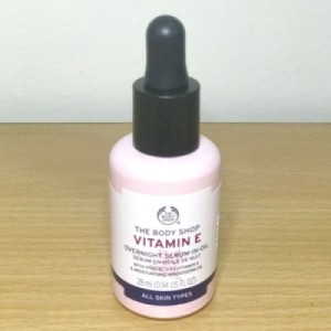 The body shop vitamin e overnight serum-in-oil