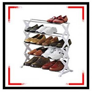 Shoe Rack holds up to 15 pairs of shoes