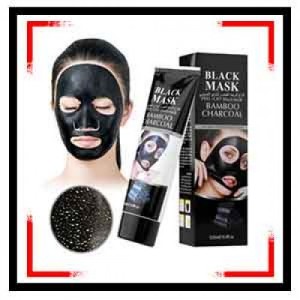 Bamboo Charcoal Black Face  Mask