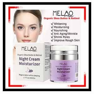 MELAO Organic Retinol Moisturizer Nourishing Night Cream