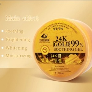 24k gold 99 Percent soothing gel