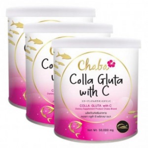Chaba colla gluta with c juice