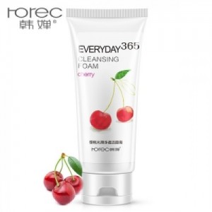 Rorec Everyday 365 Cherry Cleansing Foam Cleanser Moisturizing sink care 120g
