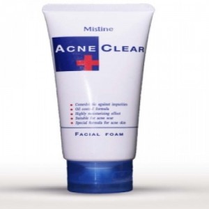 Mistine Acne Clear Facial Form & Face Wash
