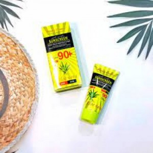 PRETTY COWRY Aloe Vera High Protection Face Sunscreen Cream Sunblock 90+/PA+++ 50ml