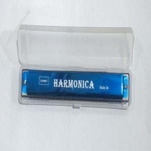 24 Hole Harmonica Key of C Mouth Metal Organ for Beginners