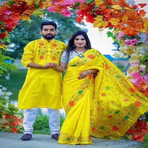 Block Print Couple Dress-79 | Products | B Bazar | A Big Online Market Place and Reseller Platform in Bangladesh