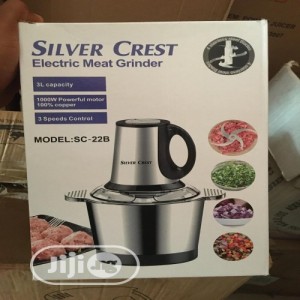 Silver Crest Electric Meat Grinder 2 Ltr