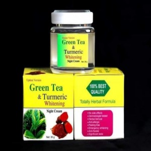Green tea & Turmeric Whitening Night Cream
