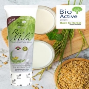BIO ACTIVE Rice milk cleansing face wash