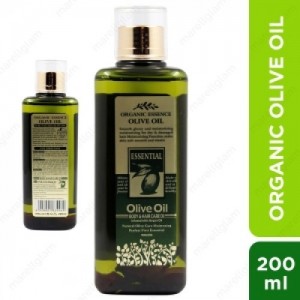 Organic Essential Olive Oil Body and Hair Care Oil 200ml
