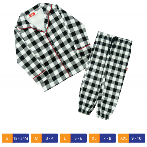Boys Flannel PJ Set Chequer | Products | B Bazar | A Big Online Market Place and Reseller Platform in Bangladesh