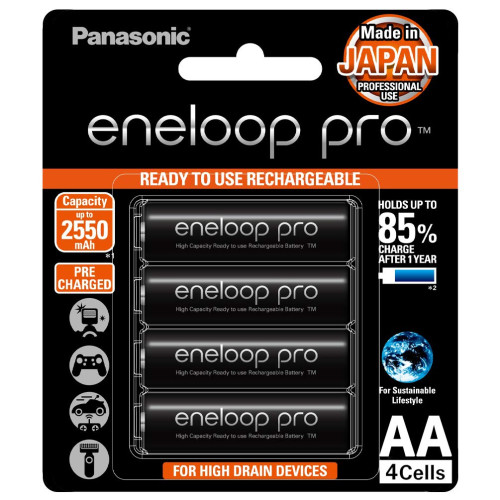 Panasonic Eneloop Pro AA 2550Mah Rechargeable Battery | Products | B Bazar | A Big Online Market Place and Reseller Platform in Bangladesh