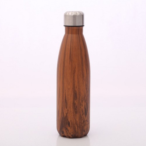 500ml Stainless Steel Insulated Cola Shaped Wood Grain Printing Water Bottle | Products | B Bazar | A Big Online Market Place and Reseller Platform in Bangladesh