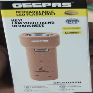 Geepas Rechargeable led flashlight