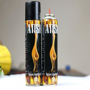 Portable Atish Butane Liquefied Gas Lighter Refiller 250ml