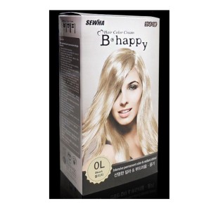 B Happy Hair Color Cream 0L Bleach