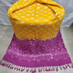 Batik biscoch shawl