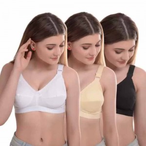 Orginial Indian Wide Strap Full Cup Cotton GUDDI Bra