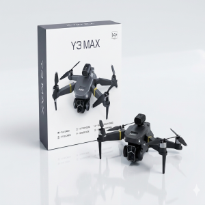 Y3 MAX Foldable RC Drone with 4K Dual Camera and Obstacle Avoidance