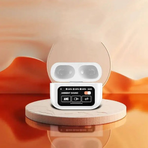 Airpods Pro 2 Earbuds With Touch Screen Case Touch Control Fast Charging & Long Battery Life