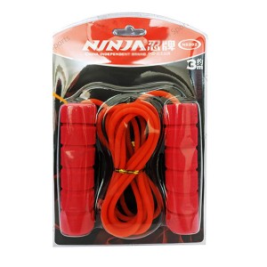 Red Jump Rope-Free with Ball Bearings Rapid Speed Jump Rope