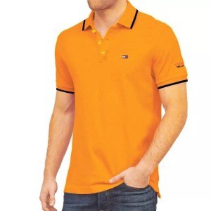 Men's Solid Half Sleeve polo Shirt-7
