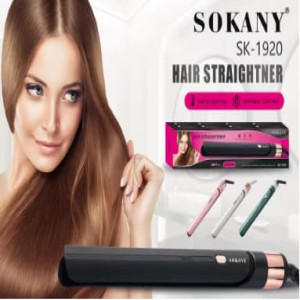 Sokany SK-1920 Hair Straightener Ceramic 1080 degree F Max