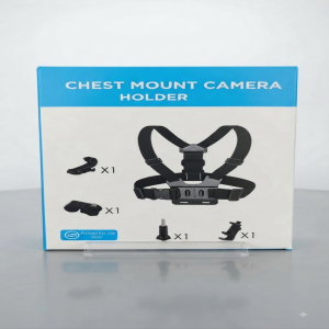 Adjustable Chest Mount Camera Holder with 360° Rotation