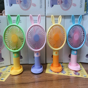 Cartoon Handheld USB Charging Mini Fan 3 Speed  Portable Pocket Fan for Summer (Model No. YM88155)