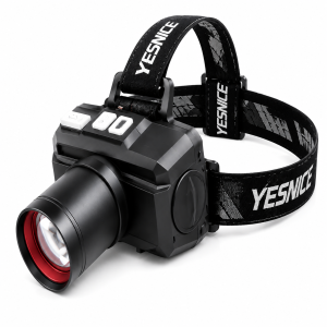 YESNICE YES-620 Rechargeable Zoom LED Headlamp with Type-C Charging