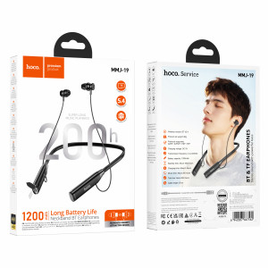 Hoco MMJ19 Long Battery Life Bluetooth Neck Mounted Earphone