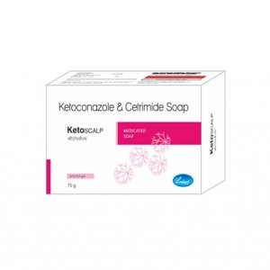 KETOSCALP MEDICATED SOAP 75g