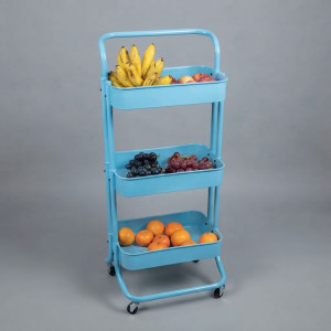 3 LAYER MULTIPURPOSE TROLLEY RACK