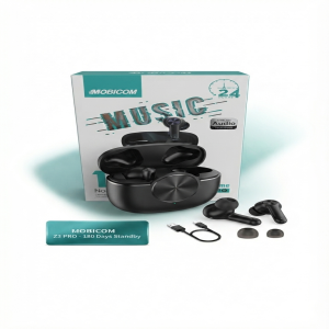 Mobicom Z3 Pro Noise Cancelling Wireless Earbuds with 24 Hours Music Time
