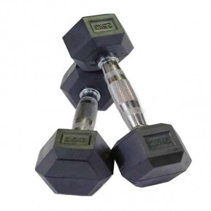 2.5kg hex dumbbells - 1 pair