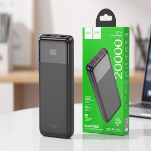 Hoco J121A 20000mAh Power Bank – 22.5W Fast Charging & PD 20W with LED Digital Display