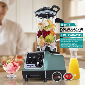 Miyako Professional Power Blender BL-69TRIP - 2.0 Liter Capacity