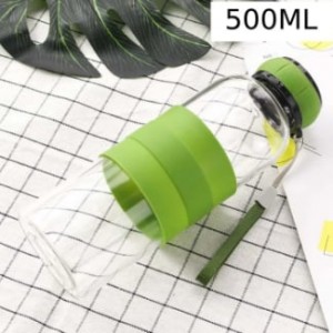 Portable Glass Water Bottle - 500ml