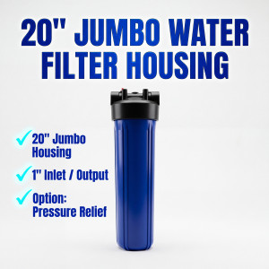 20″ Jumbo Iron Remove Filter Single