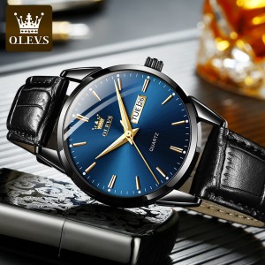 Olevs 6898 L – Black Blue