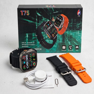 T75 Smart Call Watch with SIM Card Slot - GSM & Bluetooth Calling