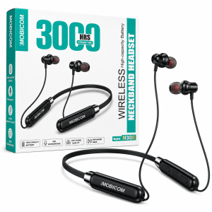 MOBICOM E300 Wireless Neckband Headset 3000H