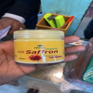 ( hand-made) organic milk Saffron brightening night face solution