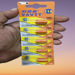 VAVTT 11A 6V High-Voltage Batteries Used for Remote Controls 5pcs