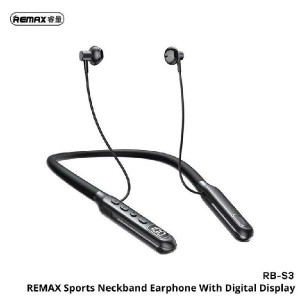 Remax Original RB-S3 Neckband With Digital Display