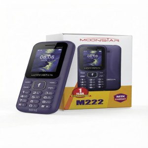 Moonstar M222 MTK Chipset Feature Phone with 1 Year Warranty